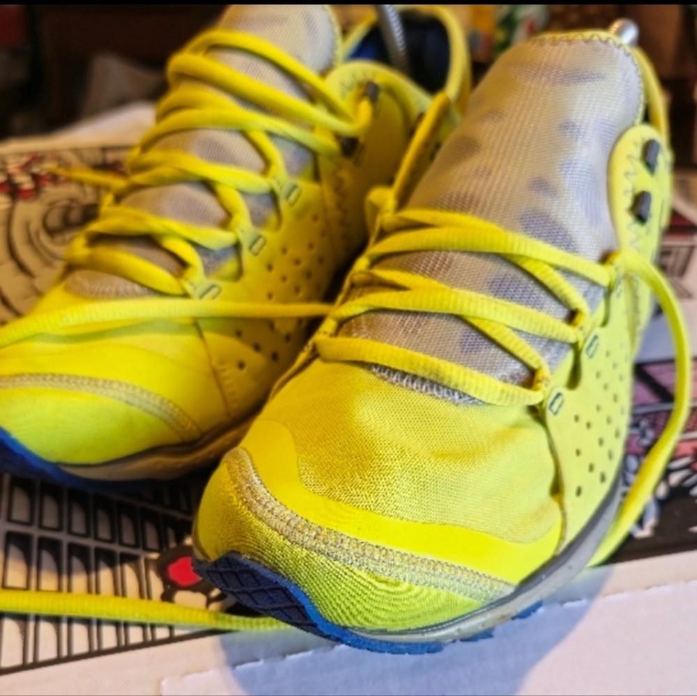 Under Armour Yellow Athletic Shoes